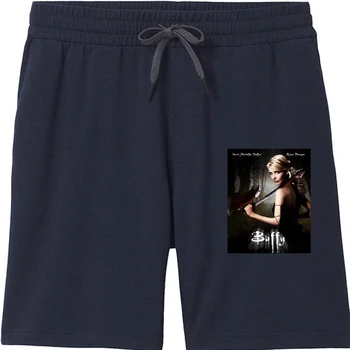 Disain Buffy Plakat lühikesed Püksid Püksid meestele Täiskasvanute Kõrge Kvaliteedi Crewneck 100% Puuvillased Lühikesed Varrukad Uusi Tulemas Disain lühikesed Püksid eest