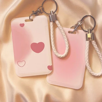 Armas Roosa Armastus Krediitkaardi Omanikud Võtmehoidja Panga ID-kaardi Omanike Pääsme Kaardi Kate nii, visiitkaardi Hoidja Õpilane Tarvikud