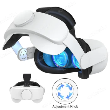 Asendamine Elite Rihma Oculus Quest 2 VR Peakomplekt Tõhustatud Mugavus Reguleeritav Pea Rihma Oculus Quest 2 Tarvikud