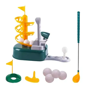 Golf Set For Kids Golf Mängud Paindlik Väikelapse Golfikepid Multifunktsionaalne Sise-Ja Välistingimustes Golf Mänguasjad Golf Koolitus Seadmed