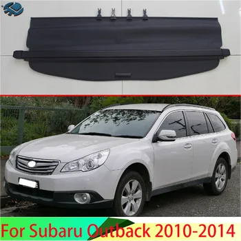 Sest Subaru Outback 2010-2014 Alumiinium+Lõuend Taga Lasti Kate eraelu puutumatuse Pagasiruumi Ekraanil Security Shield varju Tarvikud
