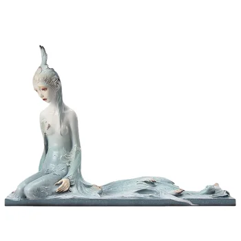 Minimalistliku Skulptuuri Phoenix Toimib Kolmemõõtmeline Teenetemärgi Teenetemärgi Elutuba Veini Kabinet Paabulind Teenetemärgi