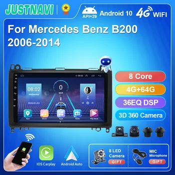JUSTNAVI Auto Raadio Mercedes Benz B200 Sprinter W906 W639 ABClass W169 W245 Stereo Multimeedia Player Video ja GPS-Nr 2din DVD
