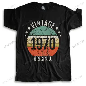 Parimad Vintage 1970 T-Särk Lühikeste Varrukatega Puuvillane 50. Sünnipäevaks Kingitus-T-särk Vabal Tee Tops 70s Originaal 1970. aastal Sündinud Tshirt