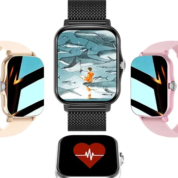 Android ja IOS Telefoni Smart Watch Mehed Naised Bluetooth Kõne Fitness Tracker Veekindel Sport Smart Kell Veekindel Smartwatch