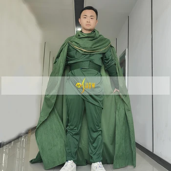 2023 Loki 2 Kostüüm Fantaasia Roheline Varjatud Jumal Loki Cosplay Kostüümid