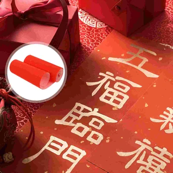 Punane Xuan-Paber Trahvi Punane DIY Tühi Decor Kingitus Couplet Paber Kalligraafia Raamat