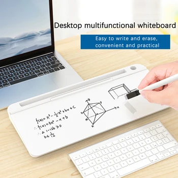 Mini Tahvel Kirjalikult Board Desktop Klaviatuur Äri Office Kustutatavad Lisa Memo-Board Desktop Korraldaja Tilk Laevandus