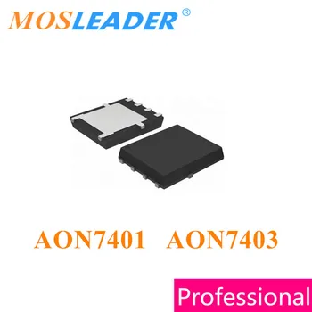 Mosleader AON7401 AON7403 DFN3X3 100TK 500PCS 1000PCS P-Channel 30V Valmistatud Hiinas Kõrge kvaliteedi Mosfets