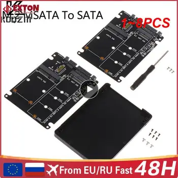 1~8PCS M. 2/mSATA SATA Adapter M. 2 NGFF mSATA SSD SATA3, et.0 2.5
