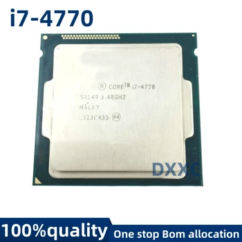 Intel Core i7-4770 i7 4770 3.4 GHz Quad-Core Kaheksa-Lõng CPU Protsessor 8M 84W LGA 1150 I7-4770