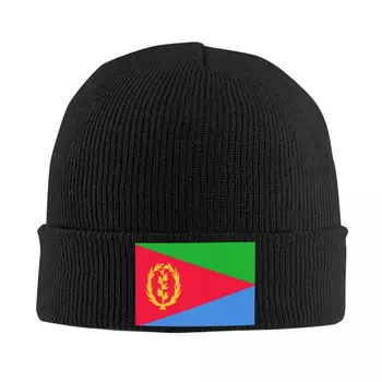 Lipu Eritrea Müts Müts Kootud Müts Meeste Ja Naiste Mood Unisex Täiskasvanud Eritrea Patriootliku Sooja Talve Skullies Beanies Mütsid