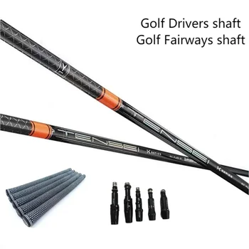 Uus TENSEI Pro oranž 1K Golf Club Võllid Flex R/SR/S Grafiit Võlli-Tasuta Assamblee Varruka Ja Golf Grip s