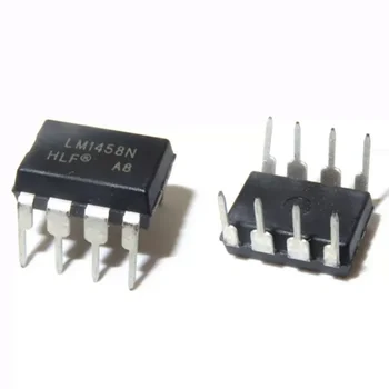 10TK LM1458N Dual Op Amp IC Chip LM1458 DIP8
