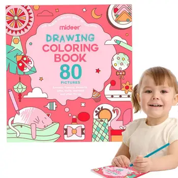Laste Värviraamatud Värvimine Raamatu Alguses Õppe Haridus Mänguasjad Toidu-Klassi Tint Geomeetriline Varase Õppe Joonis Tava